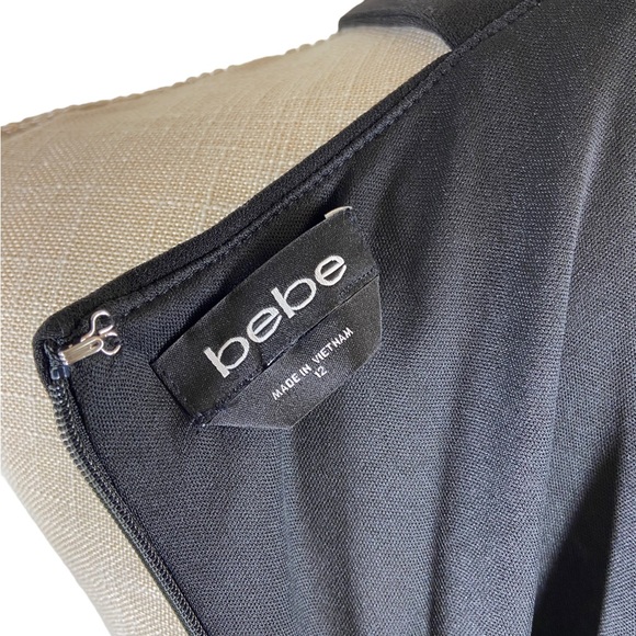 Bebe Black Choker Neck Jumpsuit New W/Tags - Picture 10 of 10